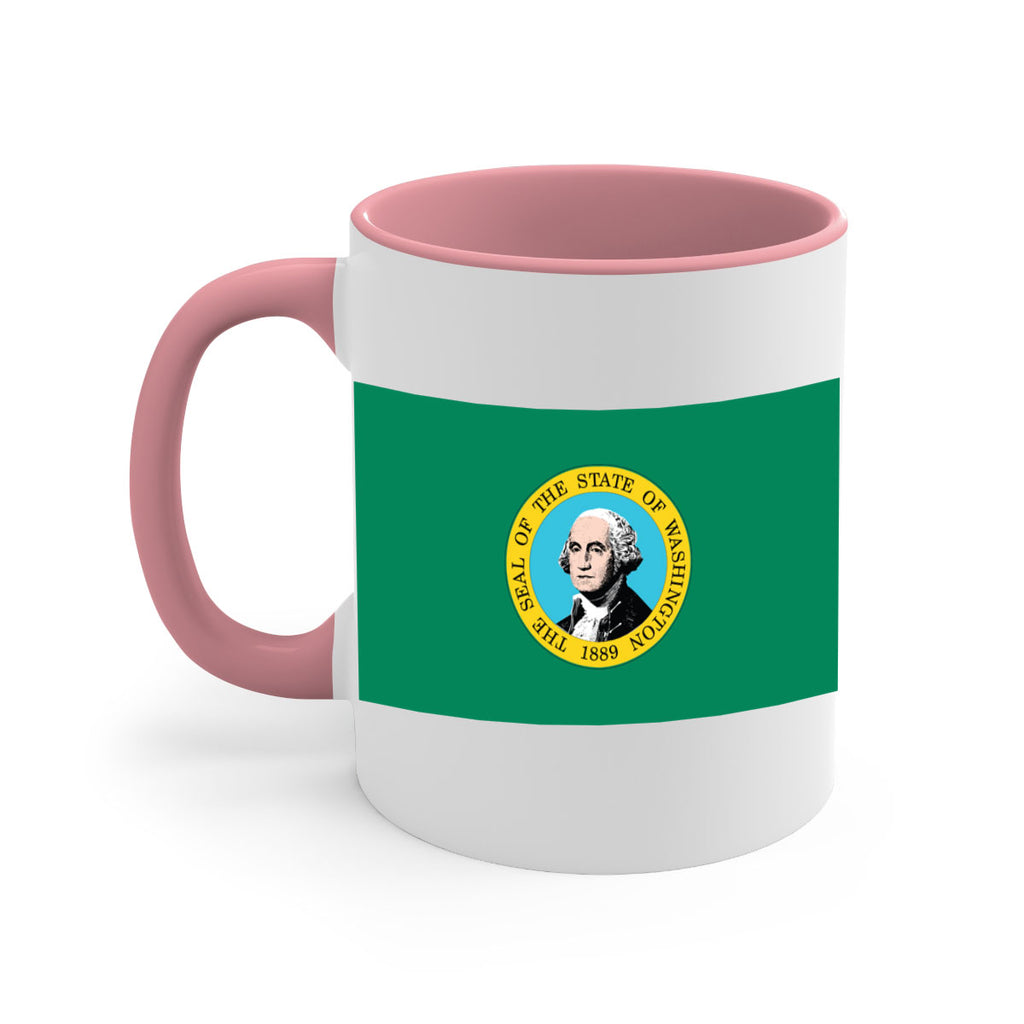 Washington 4#- Us Flags-Mug / Coffee Cup