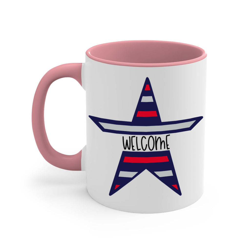 Welcome Style 186#- 4th Of July-Mug / Coffee Cup