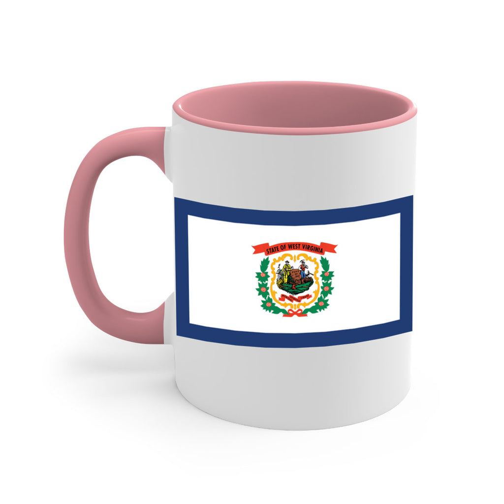 West Virginia 3#- Us Flags-Mug / Coffee Cup