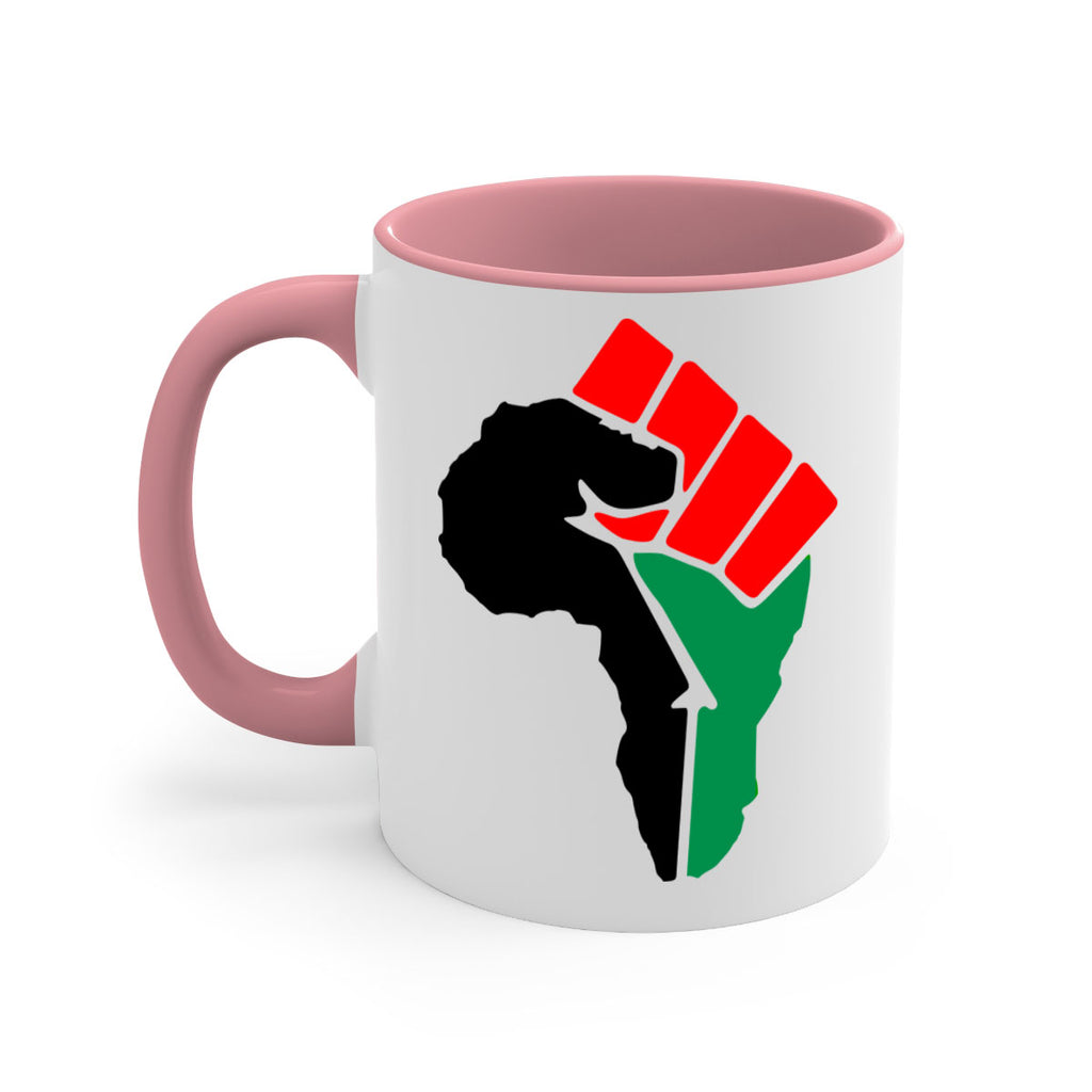 african power fist 274#- black words - phrases-Mug / Coffee Cup