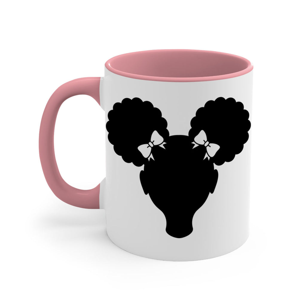 afro puffs girl 75#- Black women - Girls-Mug / Coffee Cup