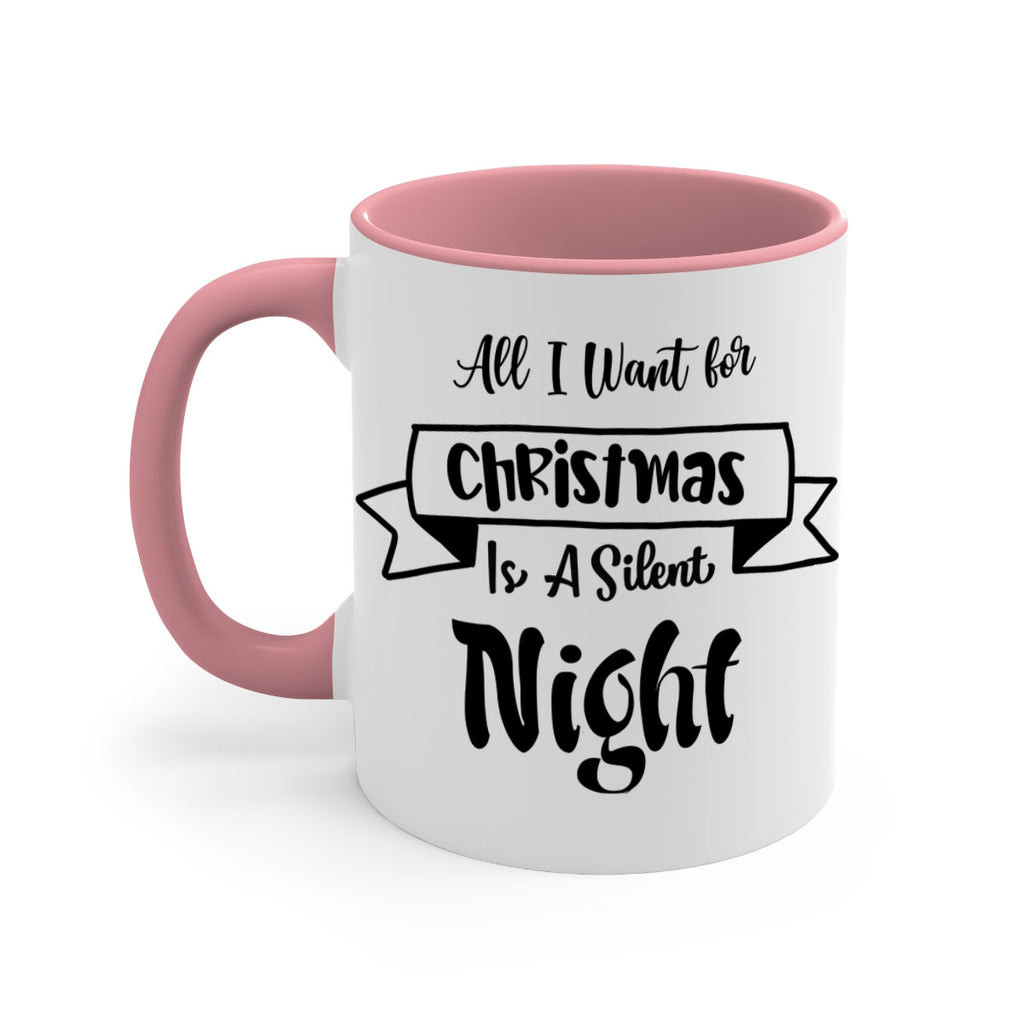 all i want for christmas is a silent night style 43#- christmas-Mug / Coffee Cup