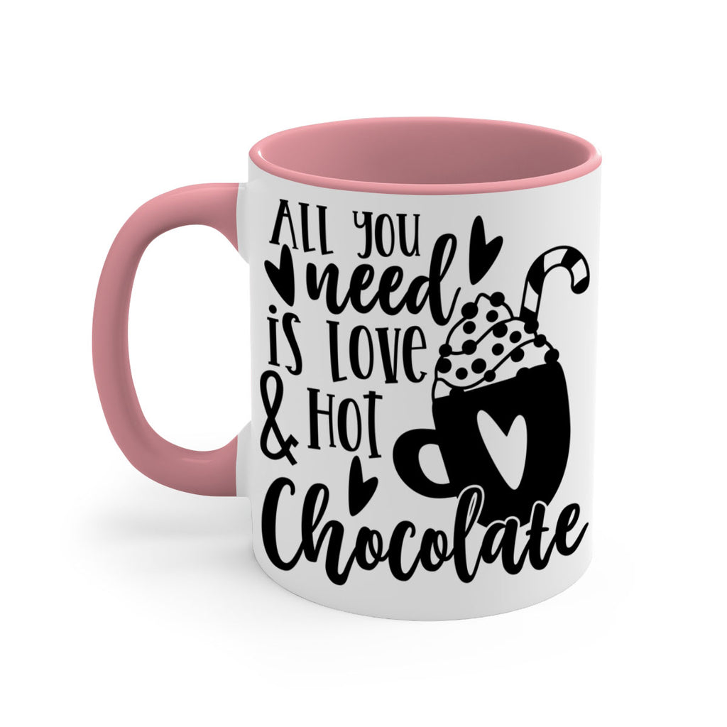 all you need is love and hot chocolate style 49#- christmas-Mug / Coffee Cup