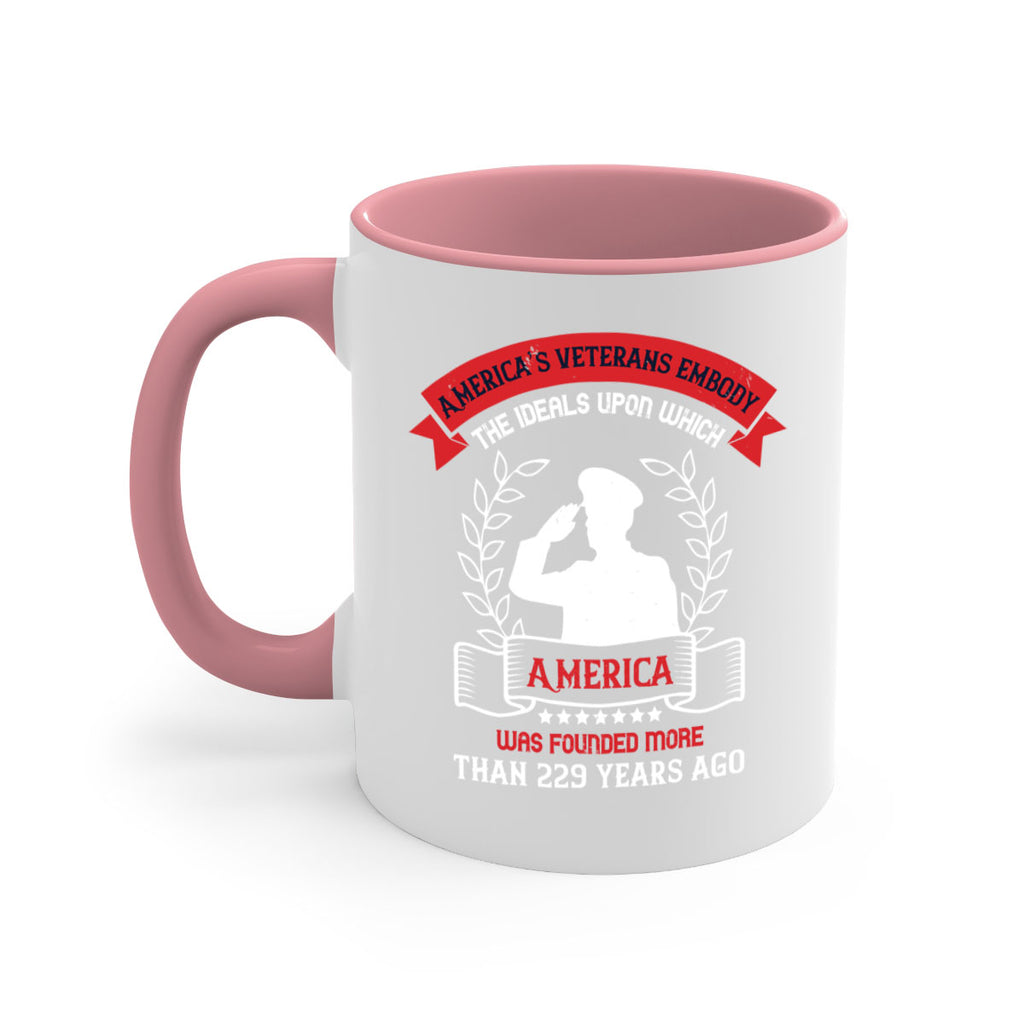 america’s veterans embody the ideals upon which america was founded more than years ago 76#- veterns day-Mug / Coffee Cup