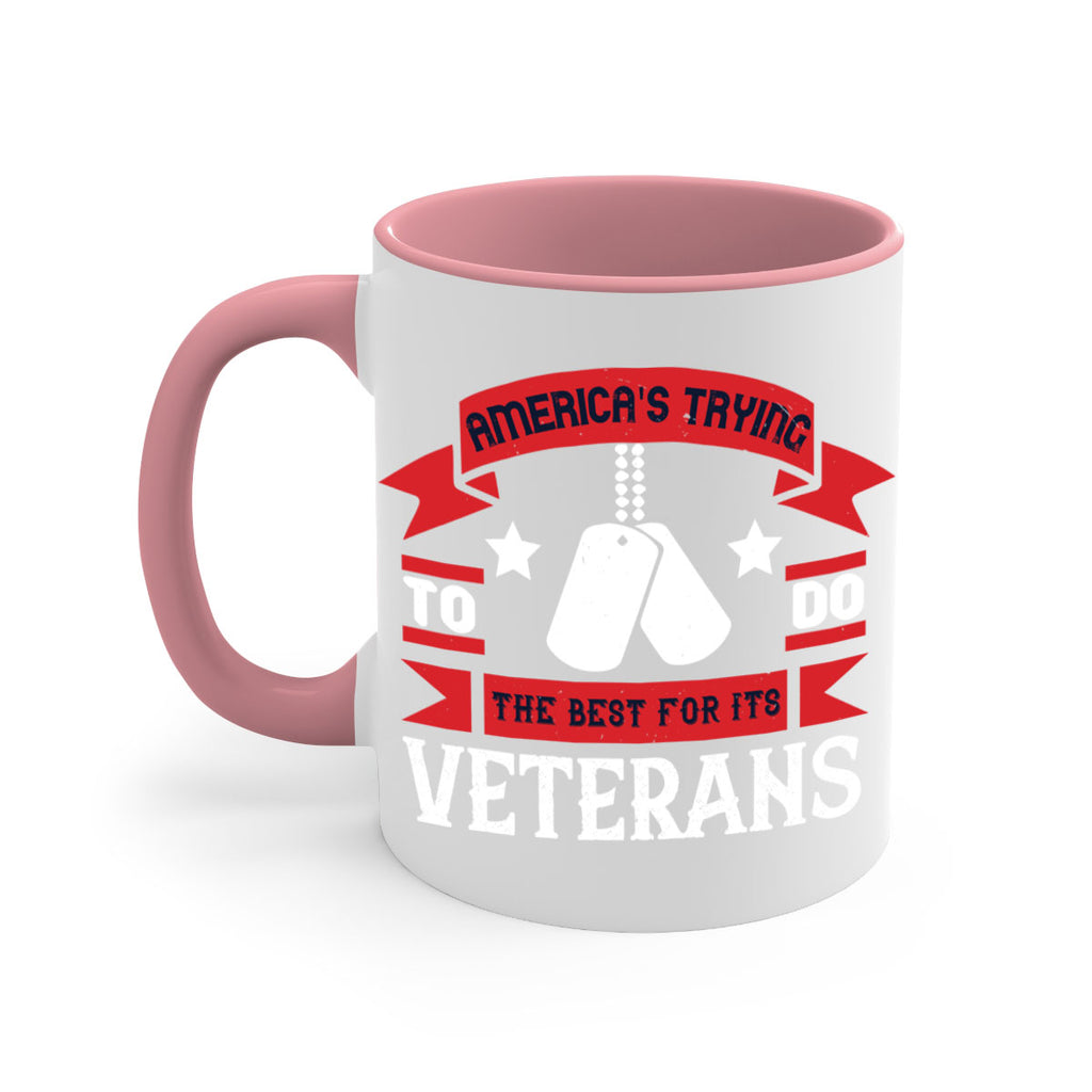 americas trying to do the best for its veteran 78#- veterns day-Mug / Coffee Cup