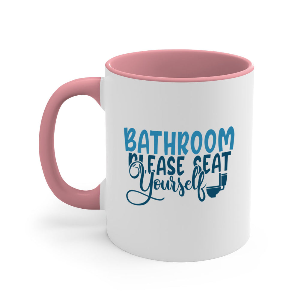 bathroom please seat yourself 92#- bathroom-Mug / Coffee Cup