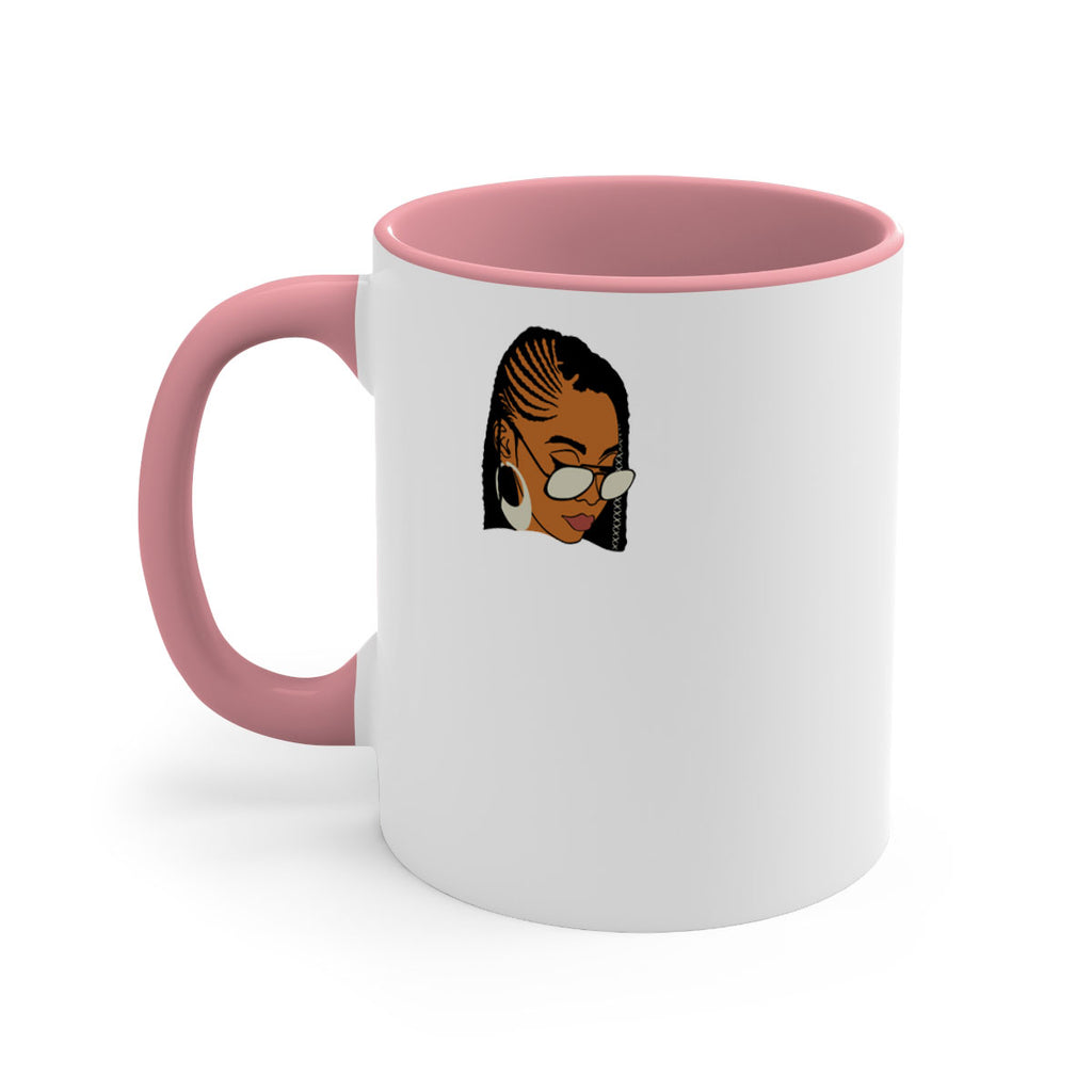 black afro 39#- Black women - Girls-Mug / Coffee Cup