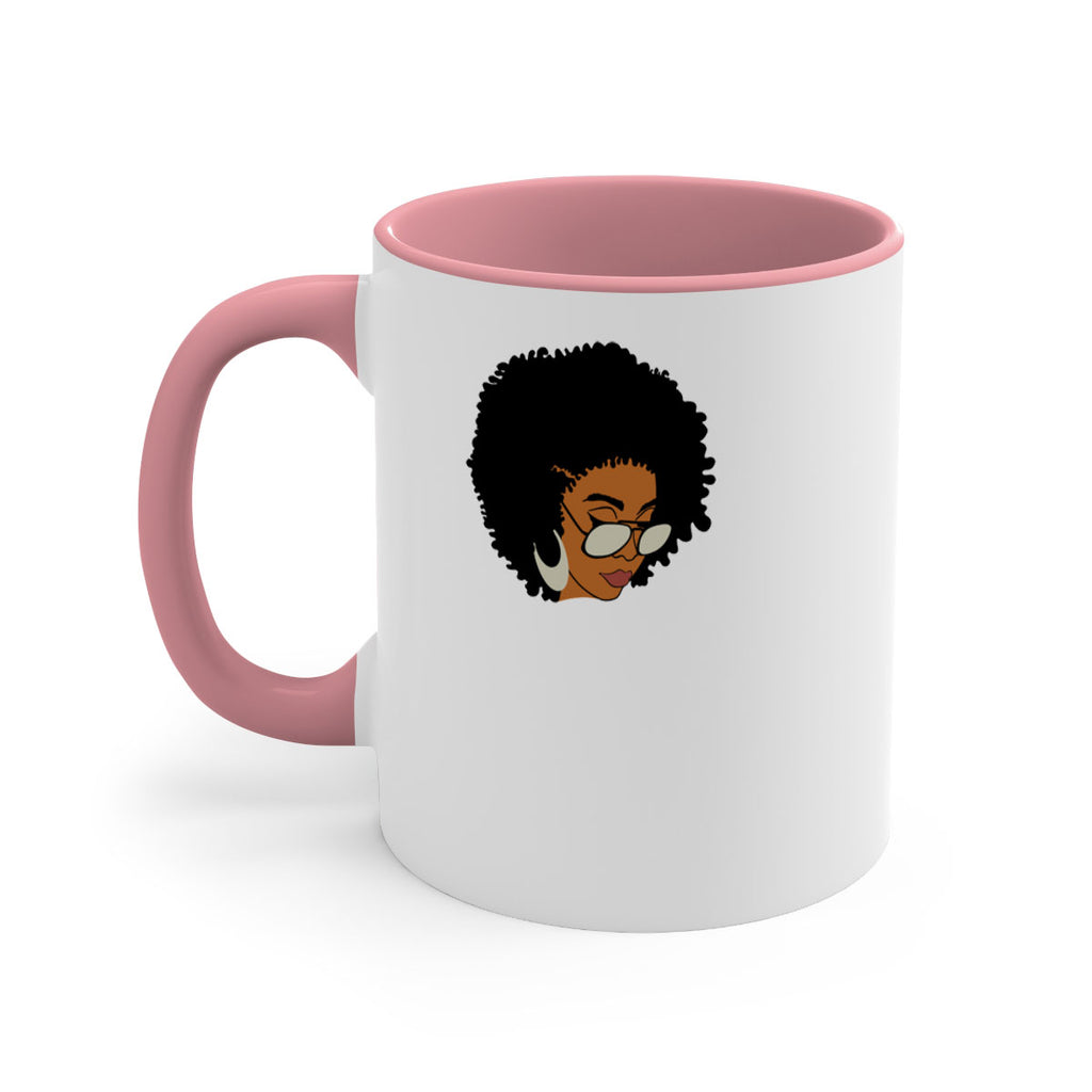 black afro 46#- Black women - Girls-Mug / Coffee Cup