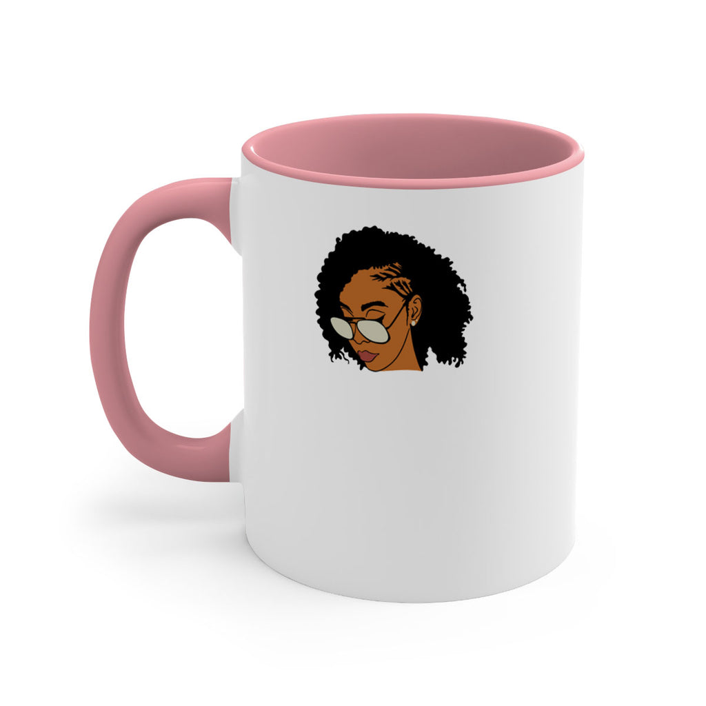 black afro 47#- Black women - Girls-Mug / Coffee Cup