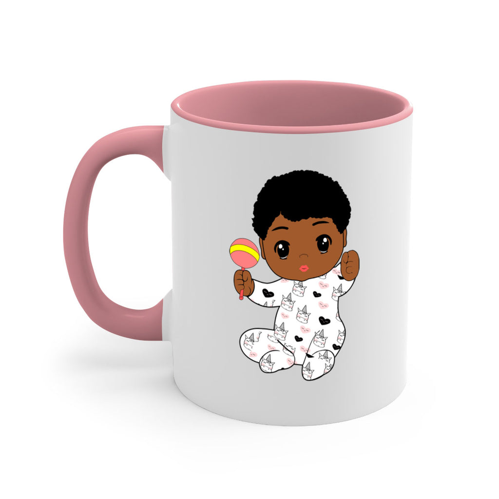 black baby boy 7#- Black men - Boys-Mug / Coffee Cup