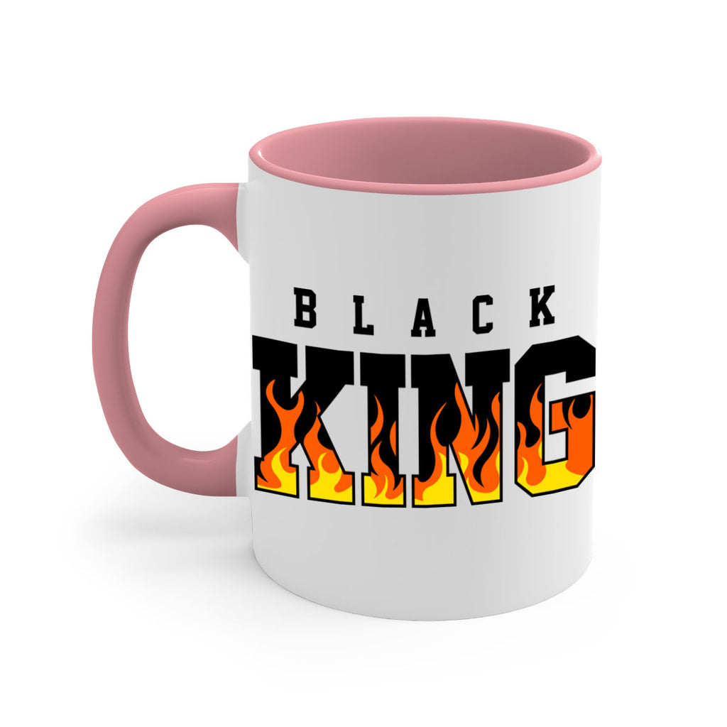 black king flames 232#- black words - phrases-Mug / Coffee Cup