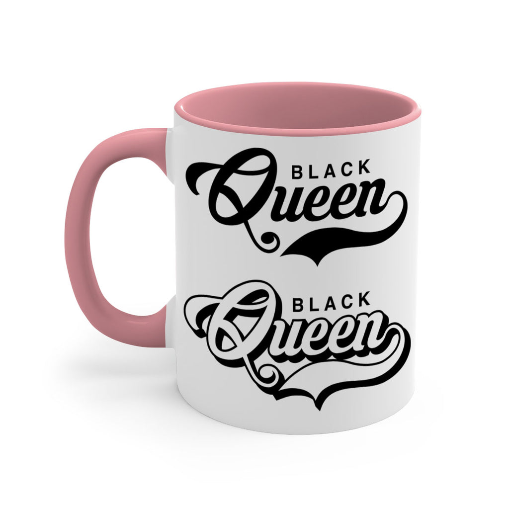 black queen 195#- black words - phrases-Mug / Coffee Cup