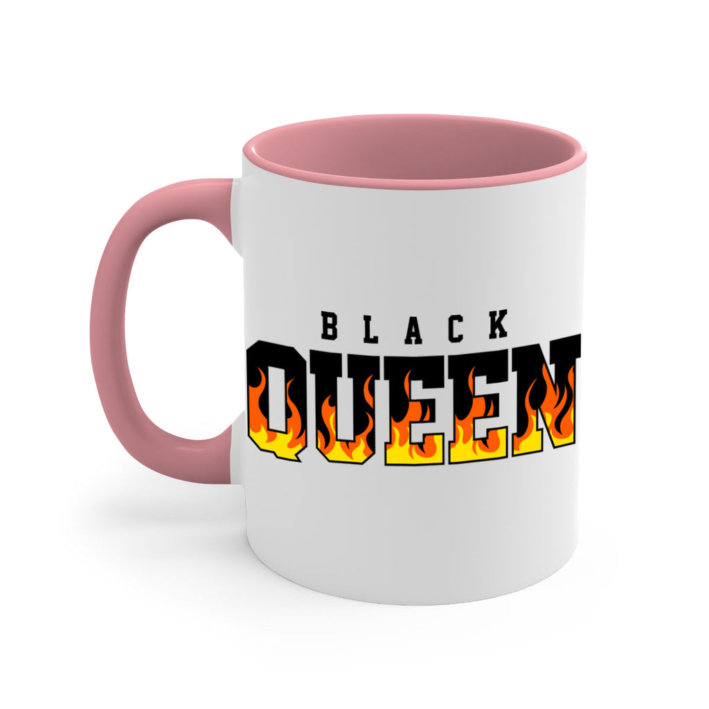 black queen flames 220#- black words - phrases-Mug / Coffee Cup