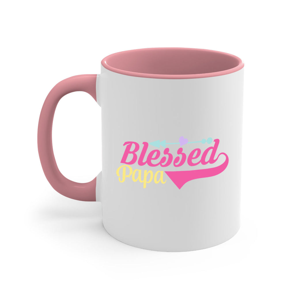 blessed papa 73#- grandpa-Mug / Coffee Cup