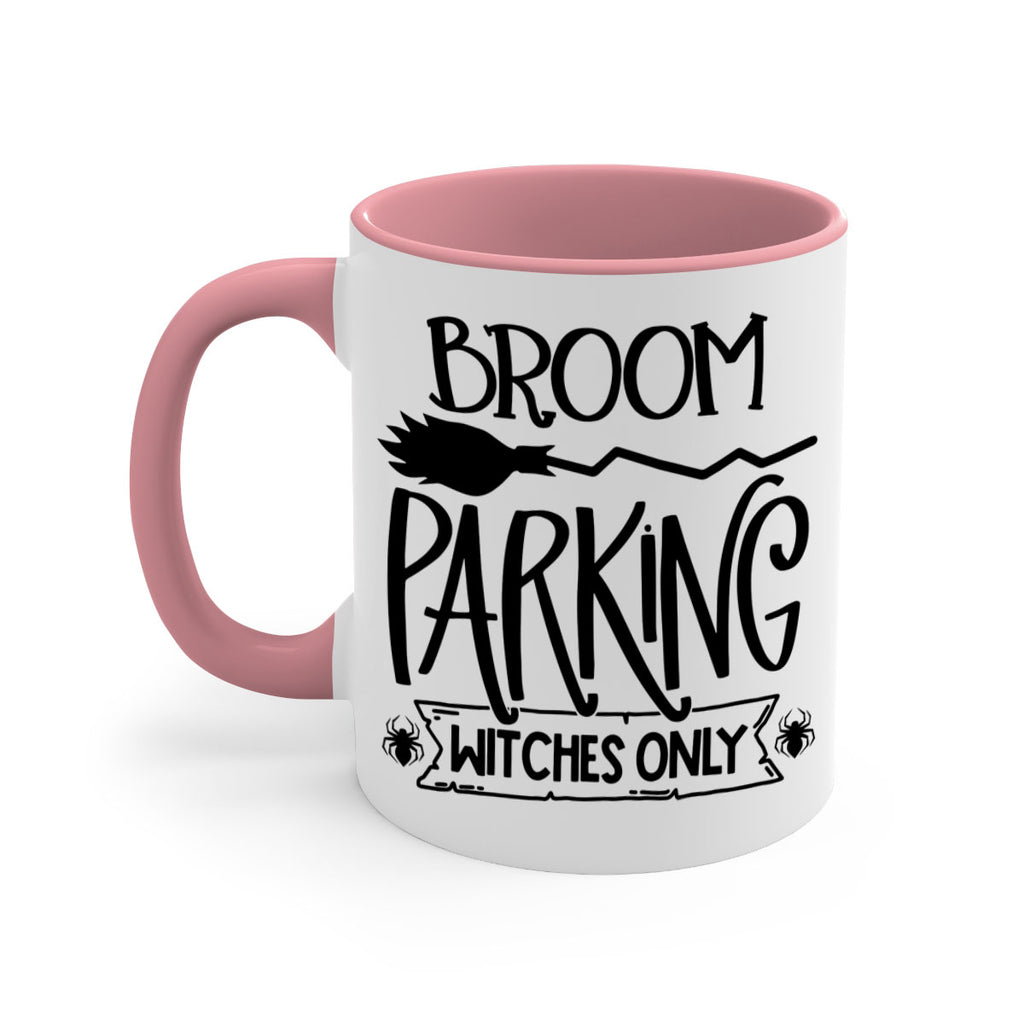 broom parking witches only 84#- halloween-Mug / Coffee Cup