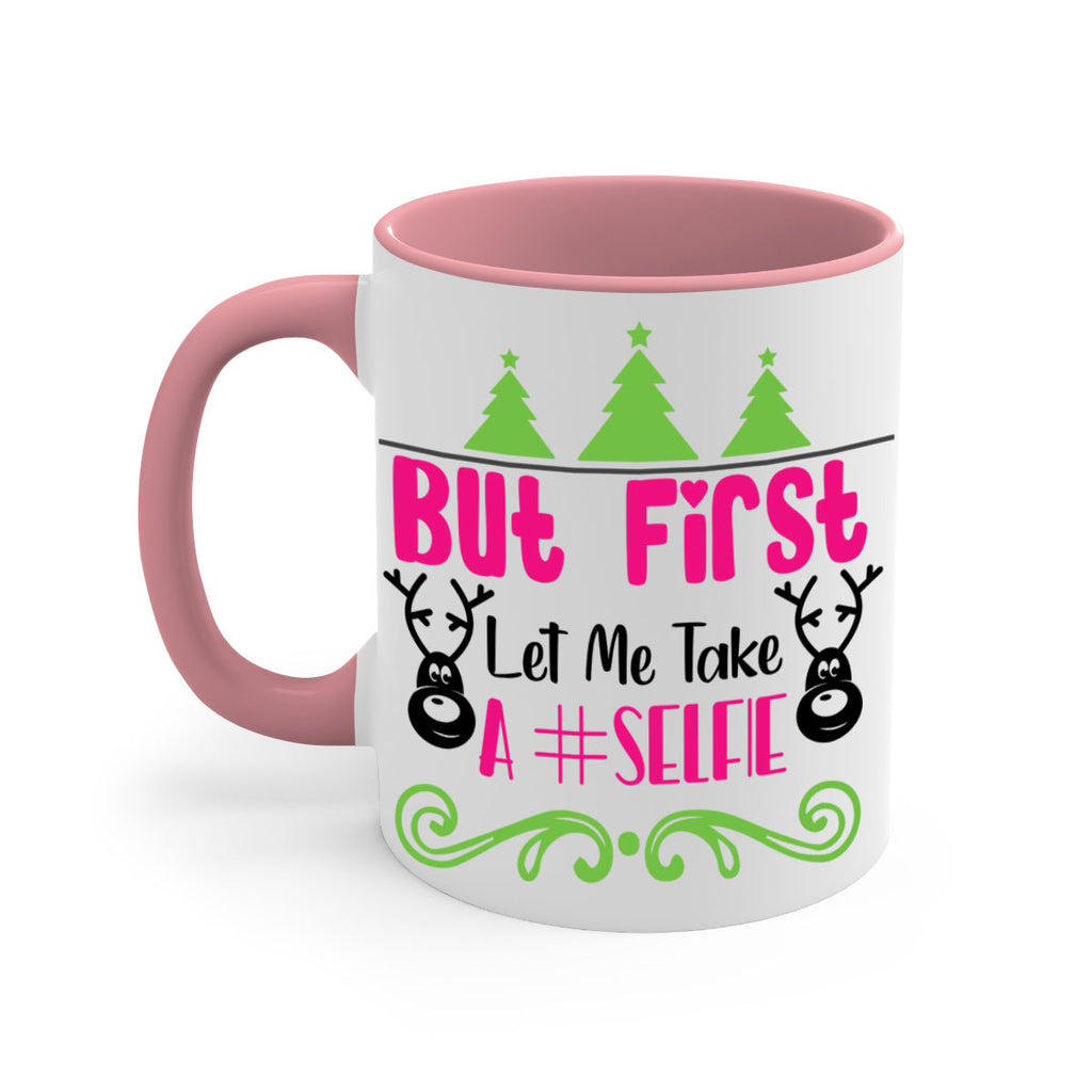 but first let me take a selfie style 83#- christmas-Mug / Coffee Cup