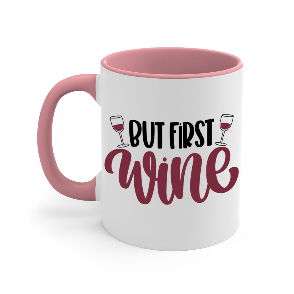 but first wine 63#- wine-Mug / Coffee Cup