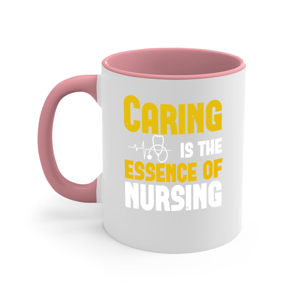 caring is the essence of Style 250#- nurse-Mug / Coffee Cup