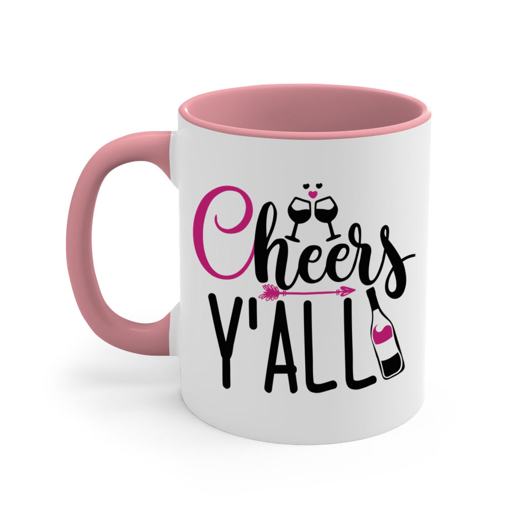 cheers yall 199#- wine-Mug / Coffee Cup