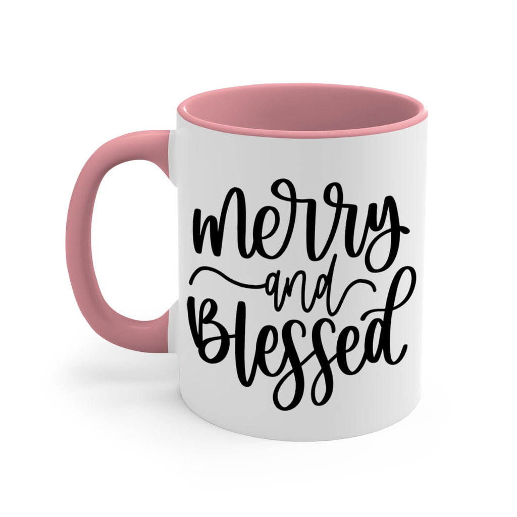 christmas ornamentsmerry and blessed 179#- christmas-Mug / Coffee Cup