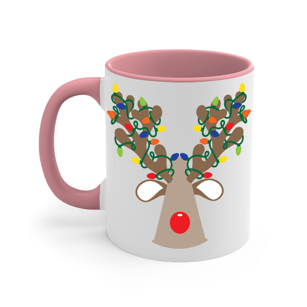 christmas reindeer antler cheer style 116#- christmas-Mug / Coffee Cup