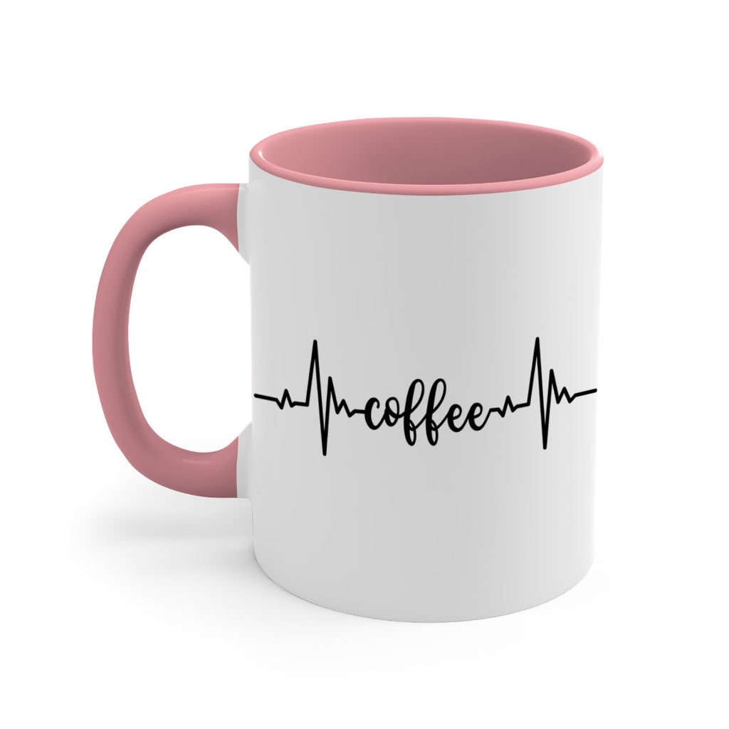 coffee heartbeat 246#- coffee-Mug / Coffee Cup