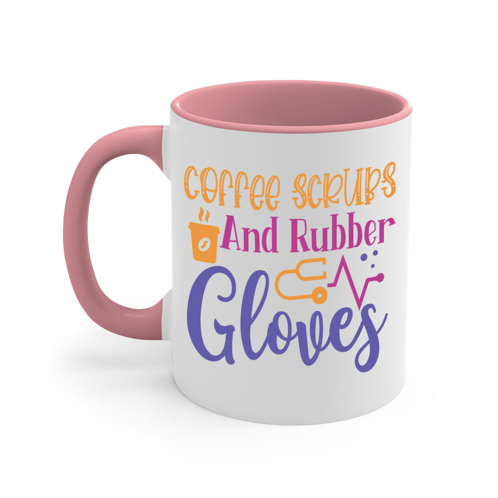 coffee scrubs and rubber gloves Style Style 211#- nurse-Mug / Coffee Cup