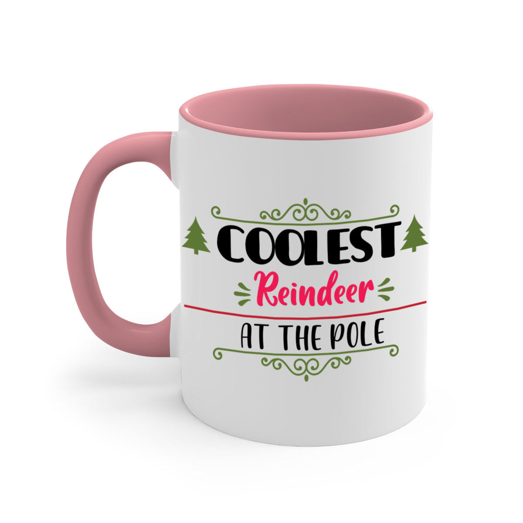 coolest reindeer at the pole style 141#- christmas-Mug / Coffee Cup