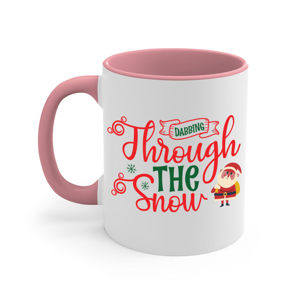 dabbing through the snow style 146#- christmas-Mug / Coffee Cup