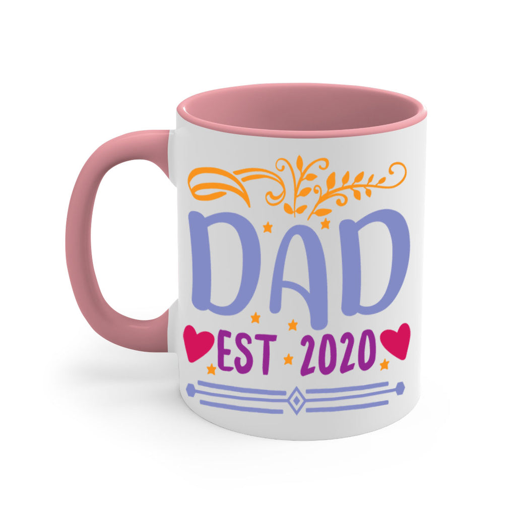 dad est 98#- fathers day-Mug / Coffee Cup