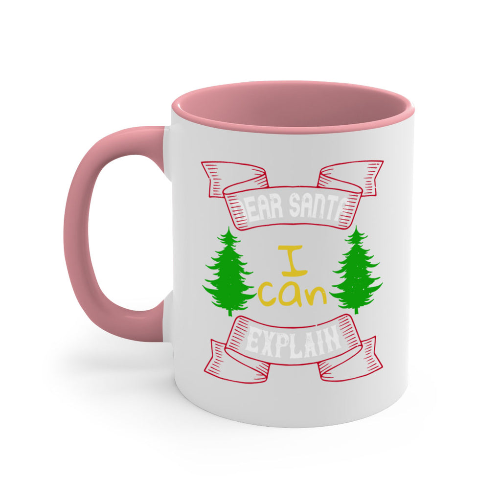 dear santa i can explain 317#- christmas-Mug / Coffee Cup