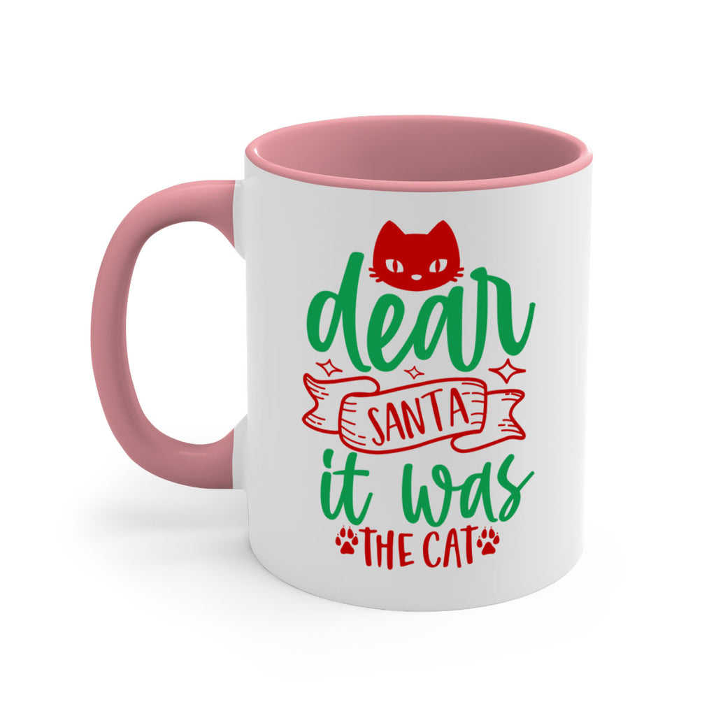 dear santa it was the cat style 170#- christmas-Mug / Coffee Cup