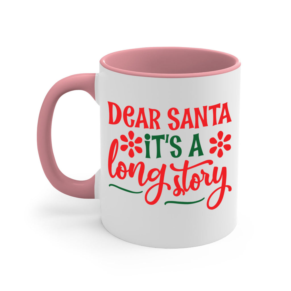 dear santa its a long story style 174#- christmas-Mug / Coffee Cup