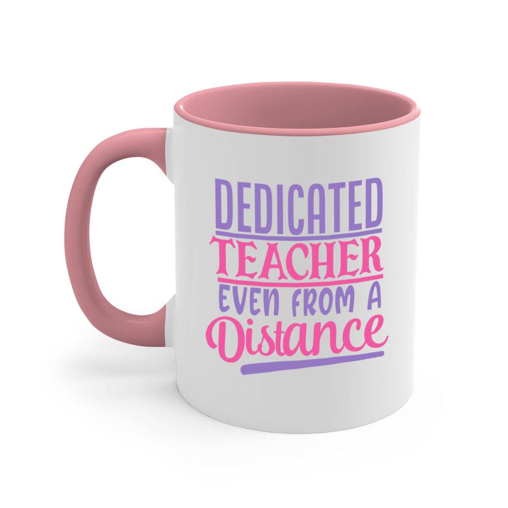 dedicated teacher even from a distance Style 53#- corona virus-Mug / Coffee Cup