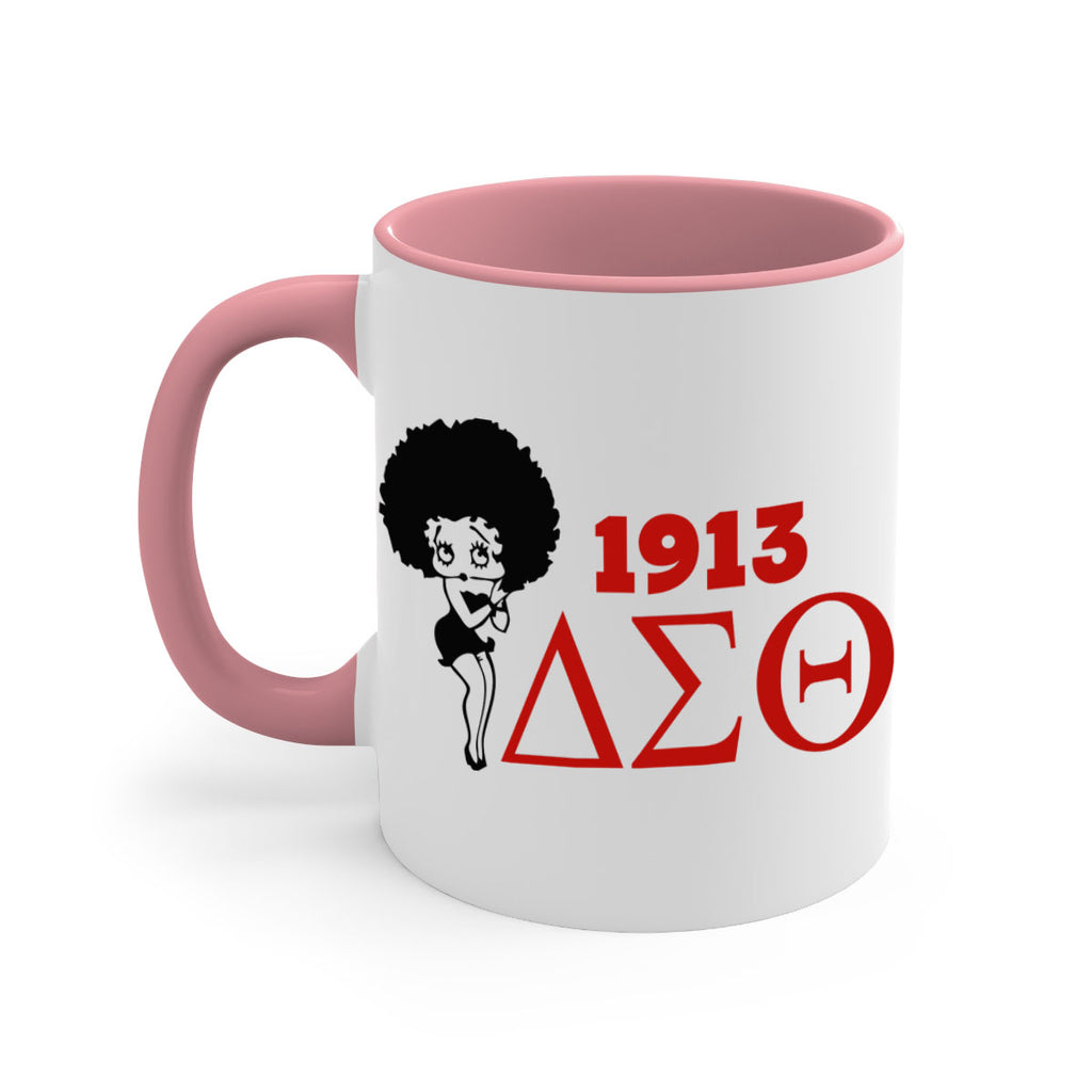 delta sigma theta 4#- black words - phrases-Mug / Coffee Cup