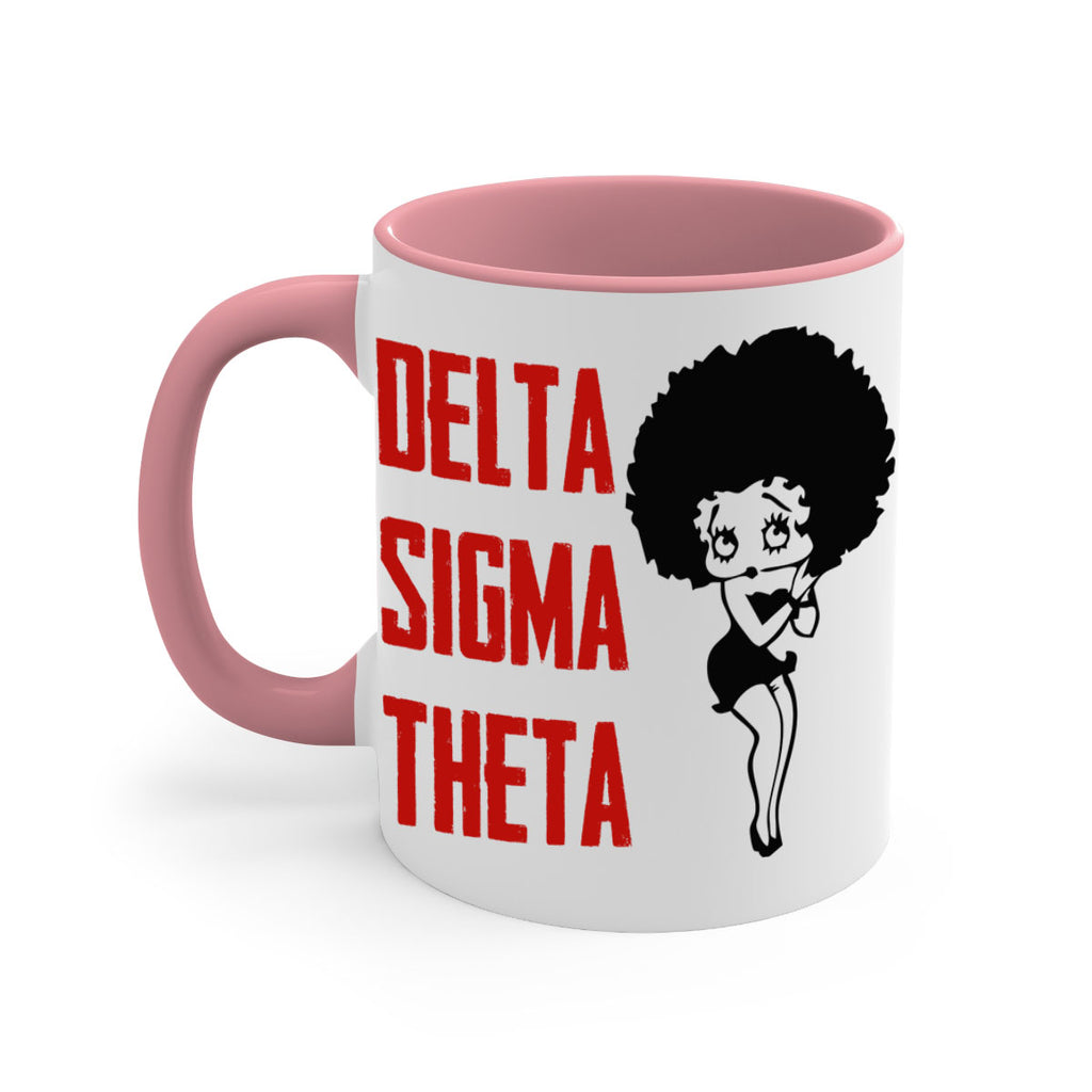 delta sigma theta 5#- black words - phrases-Mug / Coffee Cup