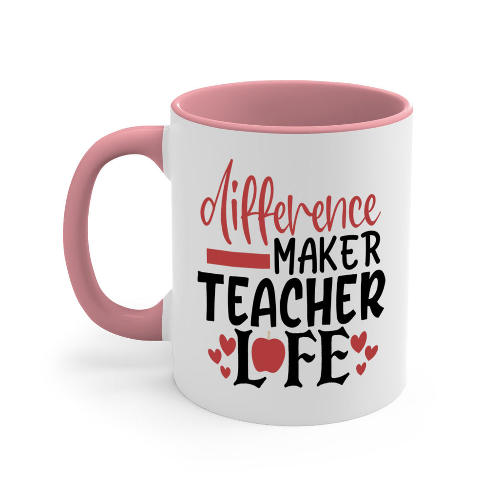 difference maker teacher life Style 118#- teacher-Mug / Coffee Cup