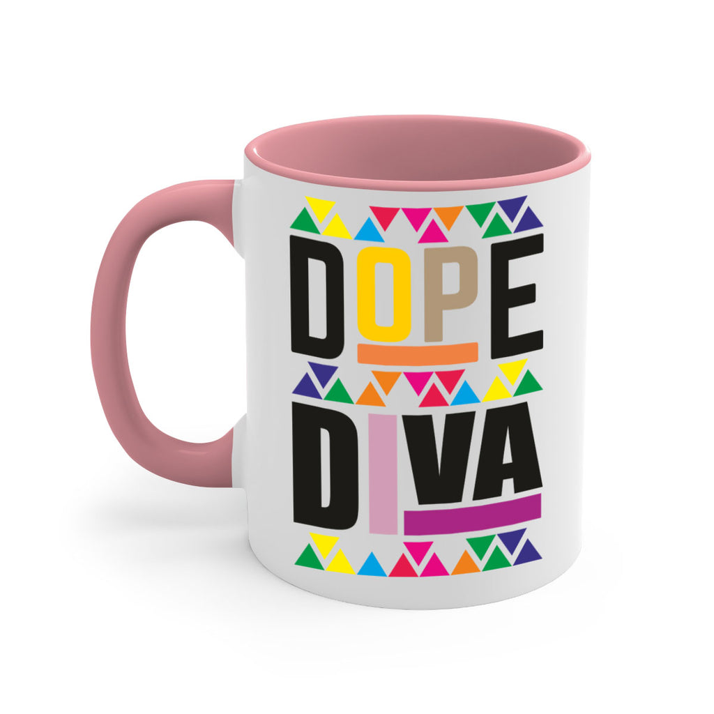 dope diva- black words - phrases-Mug / Coffee Cup