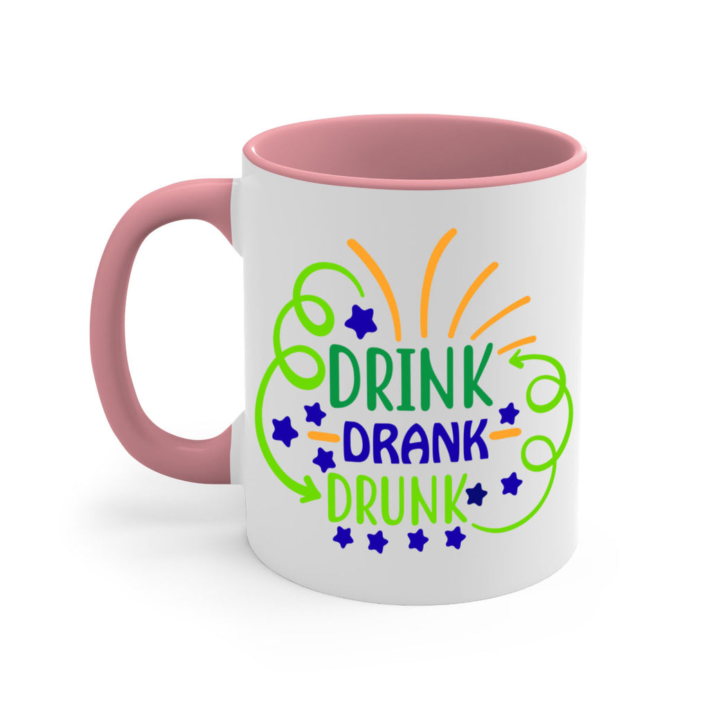 drink drank drunk 23#- mardi gras-Mug / Coffee Cup