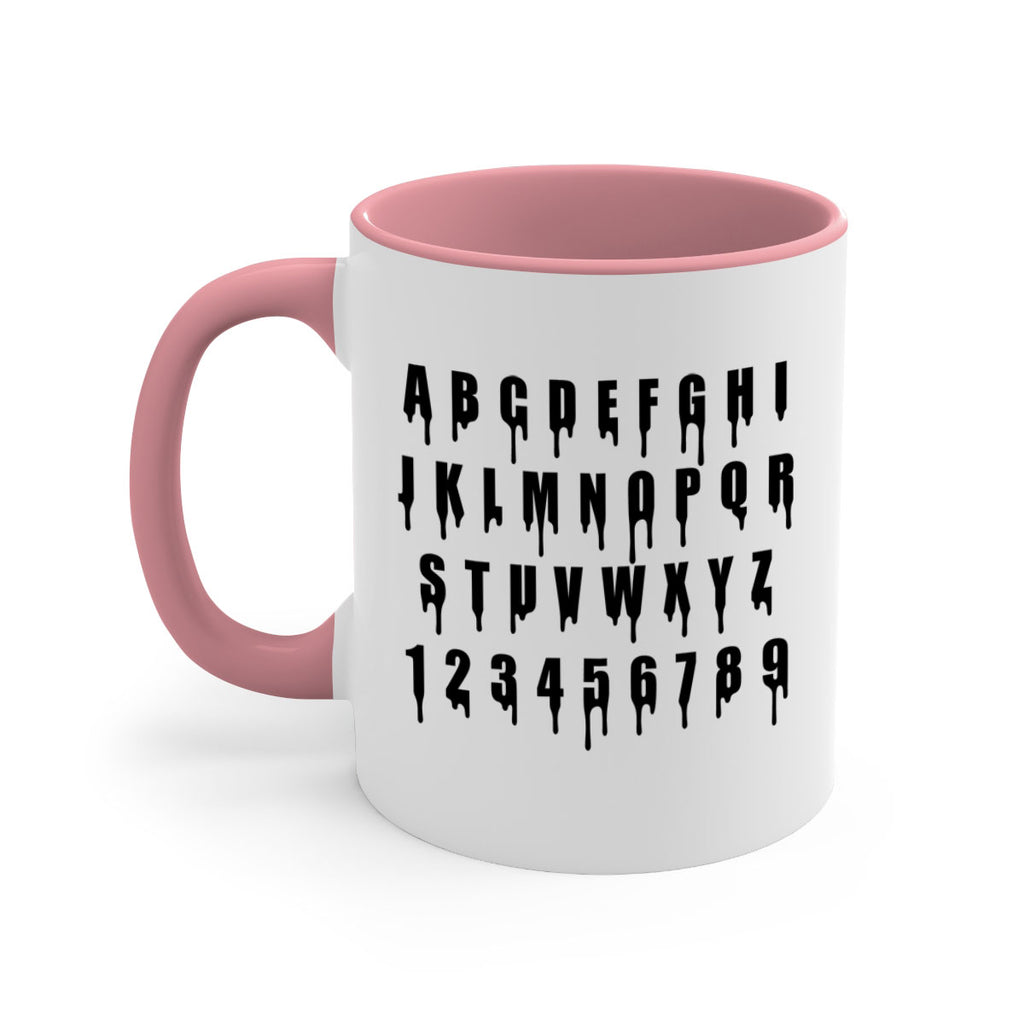 drip font 164#- black words - phrases-Mug / Coffee Cup