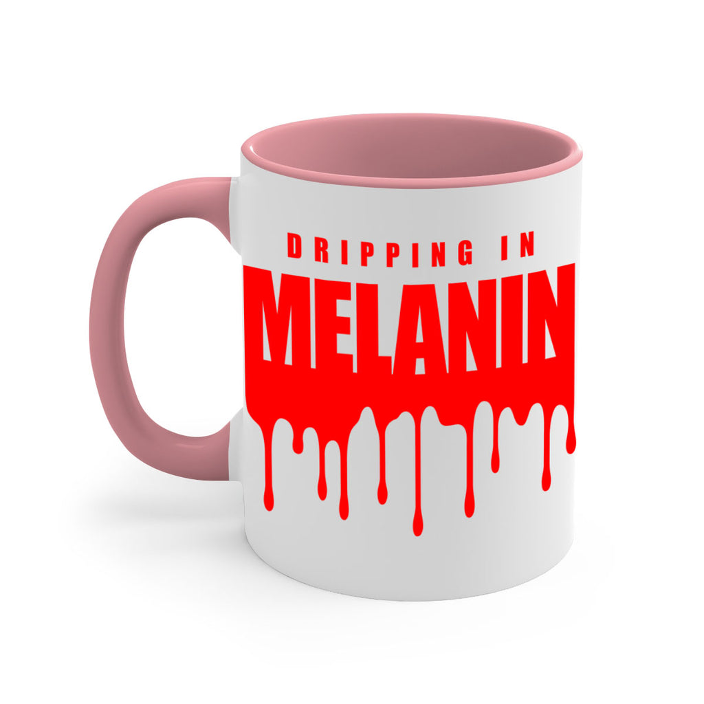 dripping in melanin 161#- black words - phrases-Mug / Coffee Cup