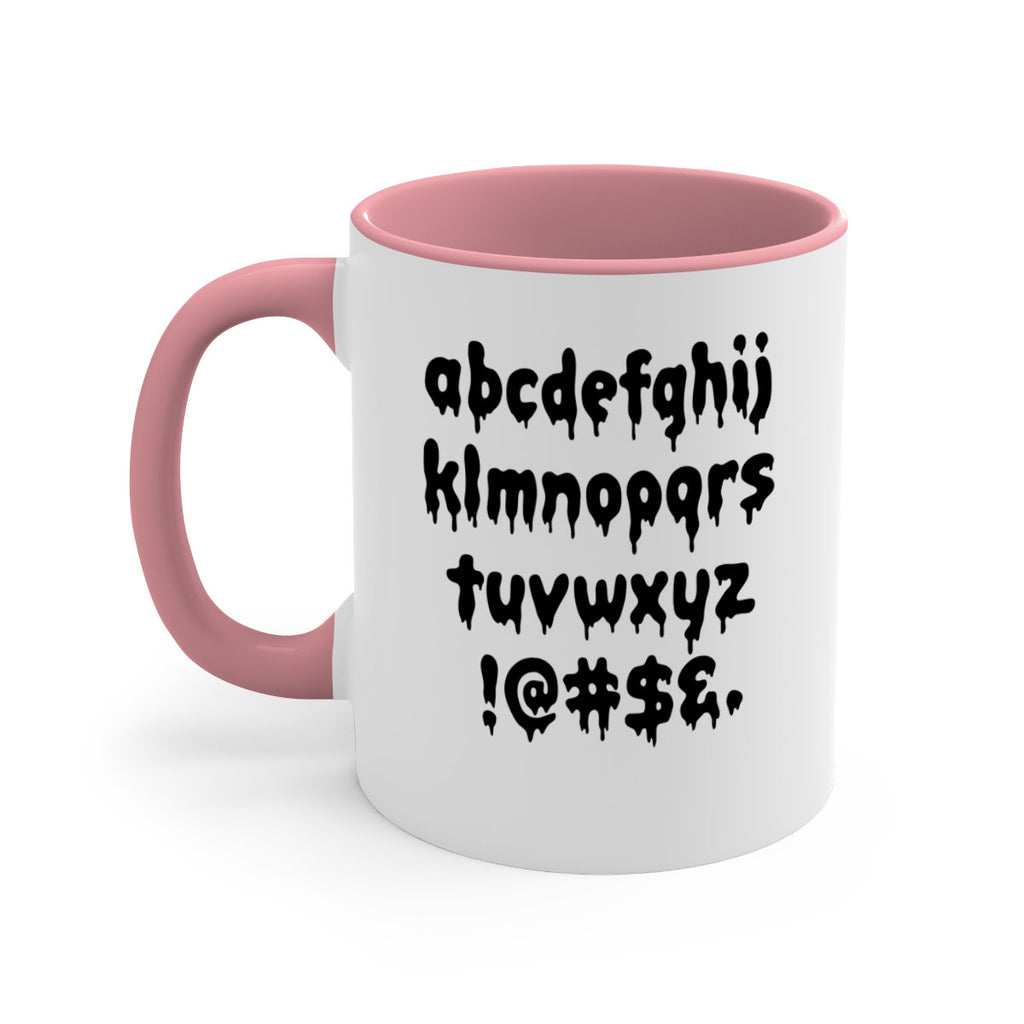 dripping lowercase 162#- black words - phrases-Mug / Coffee Cup