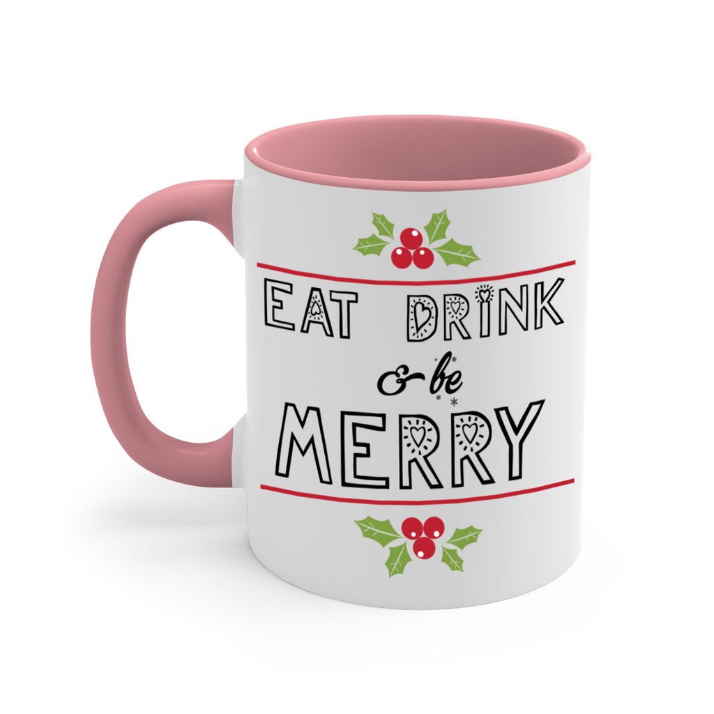 eat drink & be merry style 189#- christmas-Mug / Coffee Cup