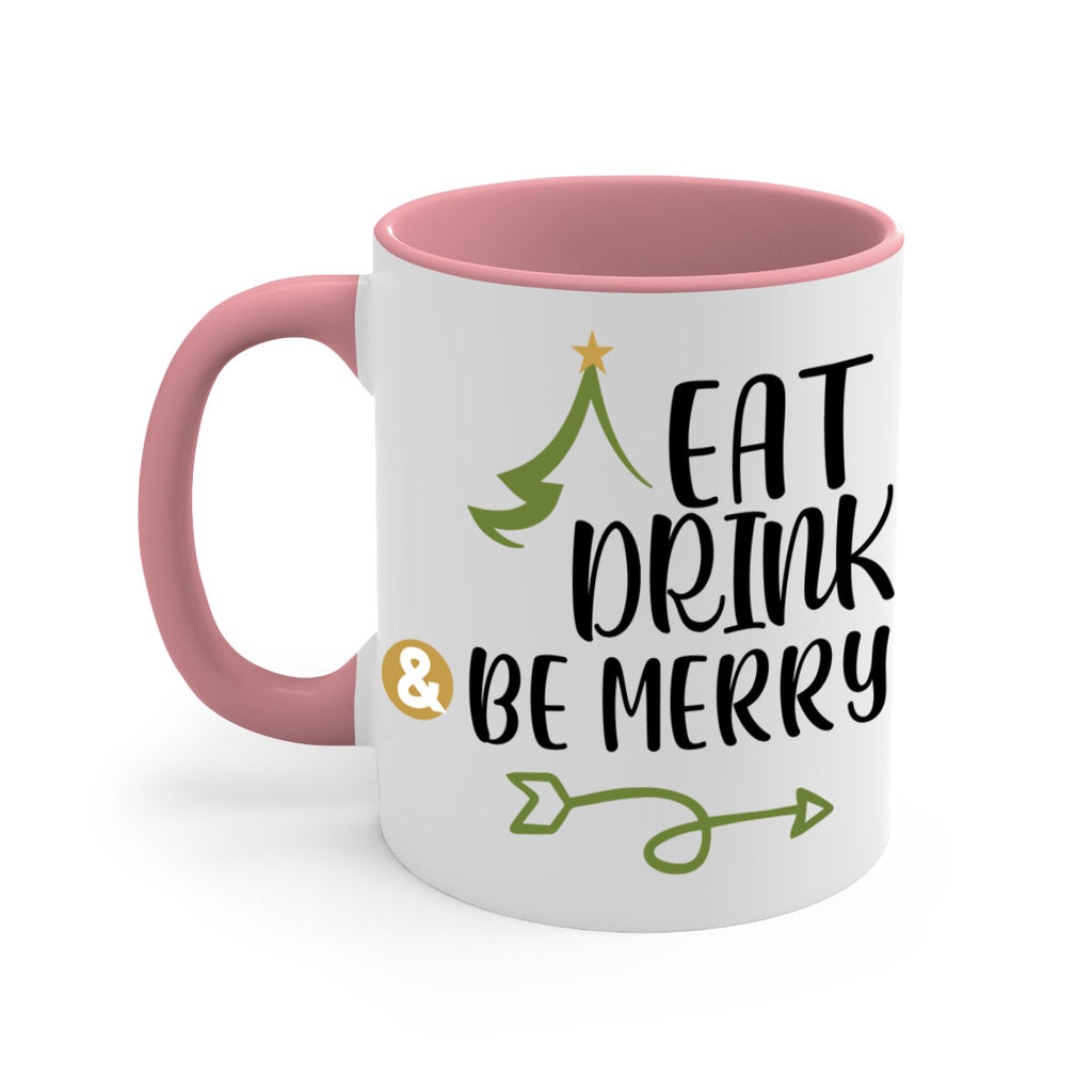 eat drink and be merry style 191#- christmas-Mug / Coffee Cup