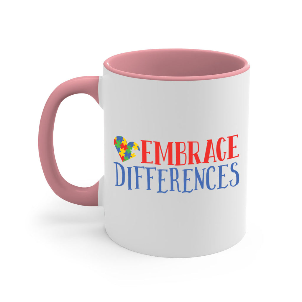 embrace differences Style 13#- autism-Mug / Coffee Cup