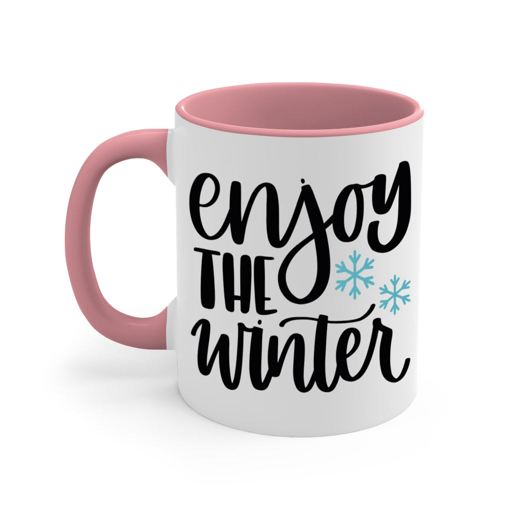 enjoy the winter 155#- christmas-Mug / Coffee Cup