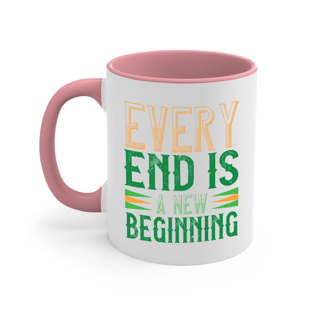 every end is a new beginning Style 138#- St Patricks Day-Mug / Coffee Cup