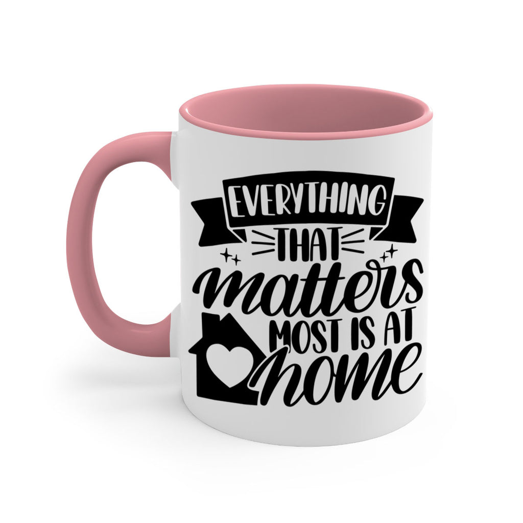 everything that matters most is at home 20#- home-Mug / Coffee Cup