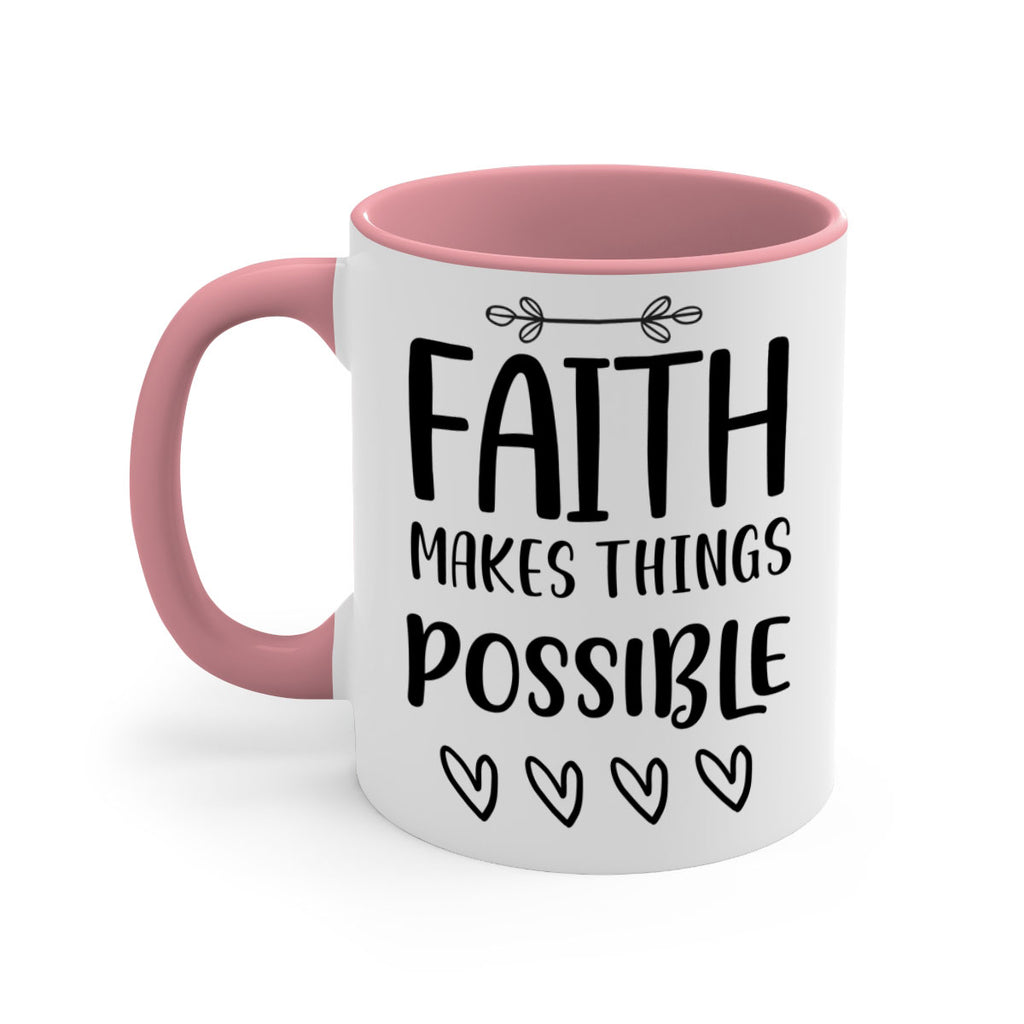 faith makes things possible style 202#- christmas-Mug / Coffee Cup