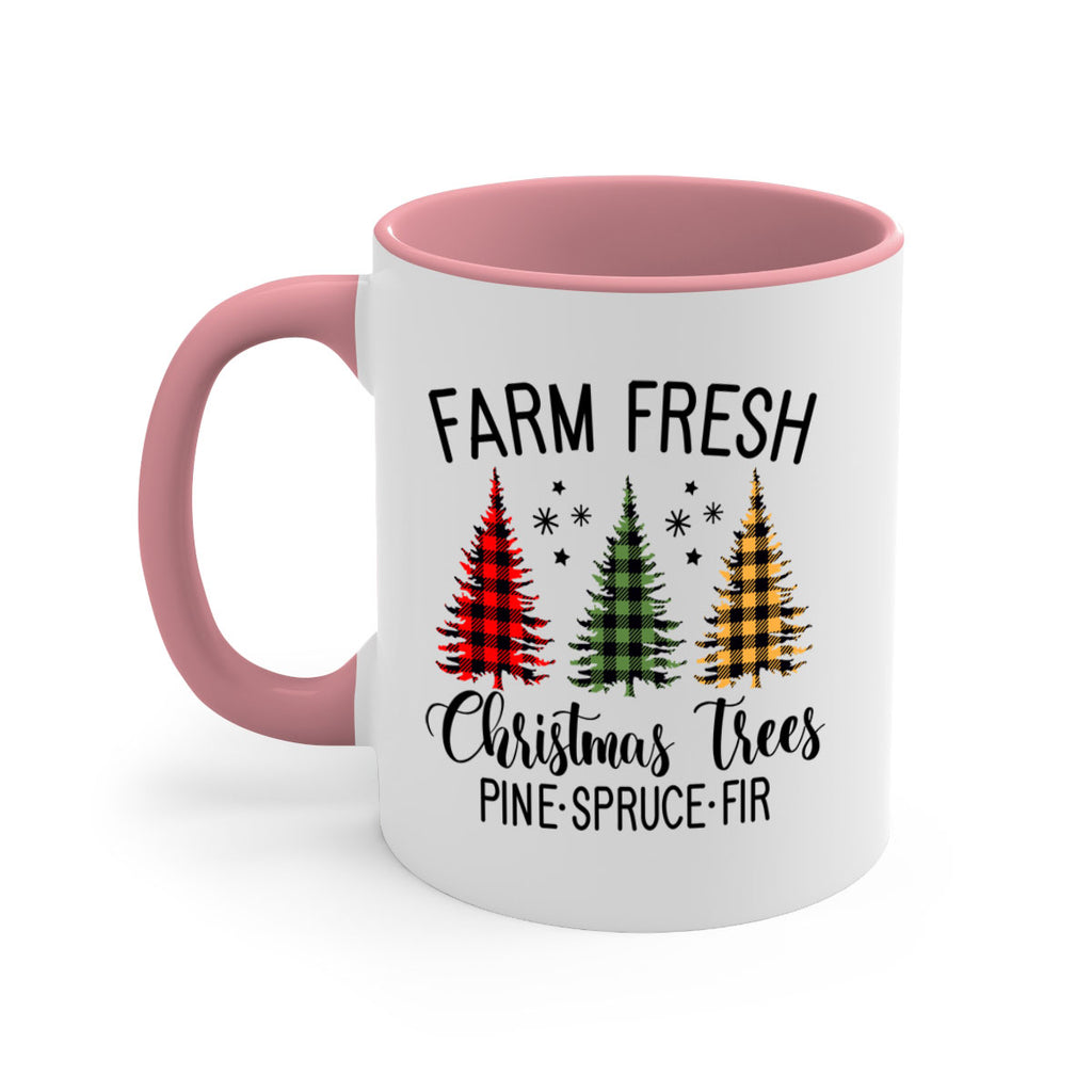 farm fresh christmas trees style 206#- christmas-Mug / Coffee Cup